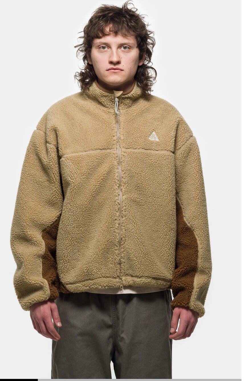 Mens Size M Nike Jacket Casual ACG "Canwell Glacier" Therma-FIT Brown FV8653-297